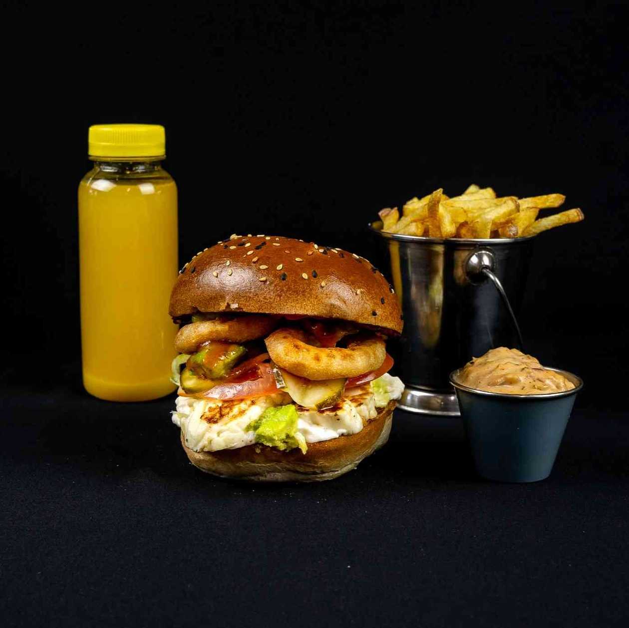 Combo Halloumi Burger