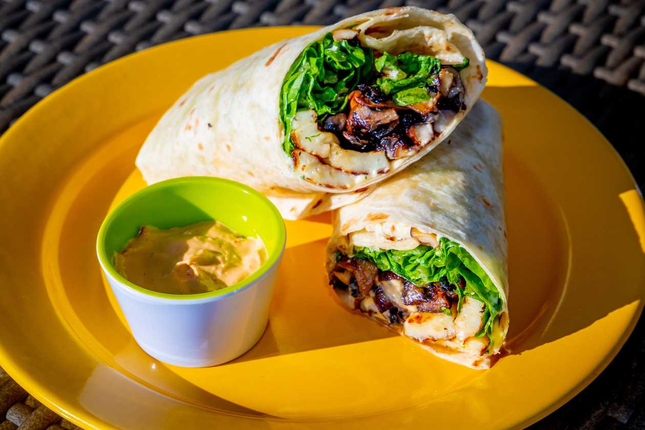 Halloumi Wrap