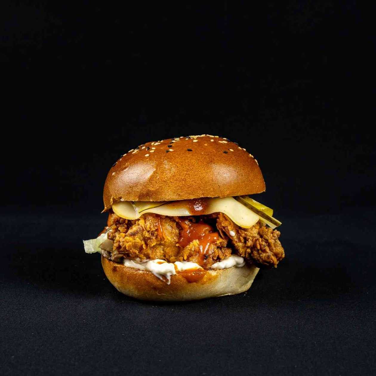 Chicken Mushroom Burger
