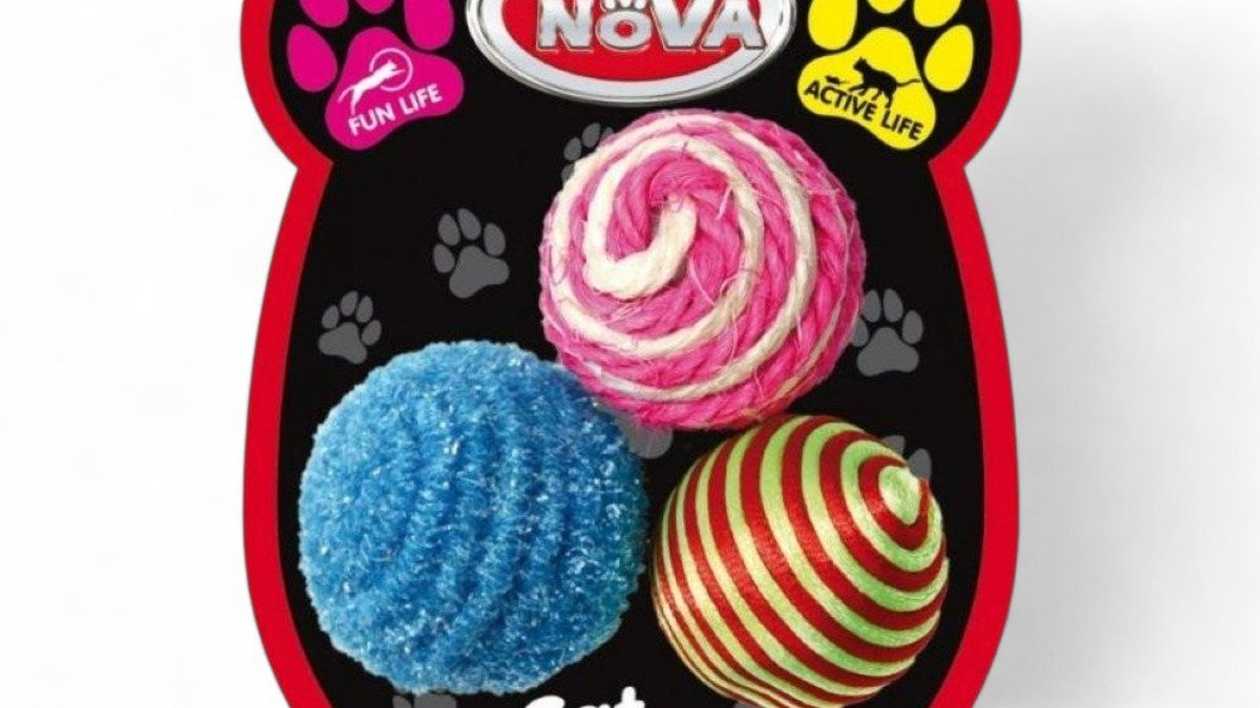 Pet Nova Ball Set for Cats