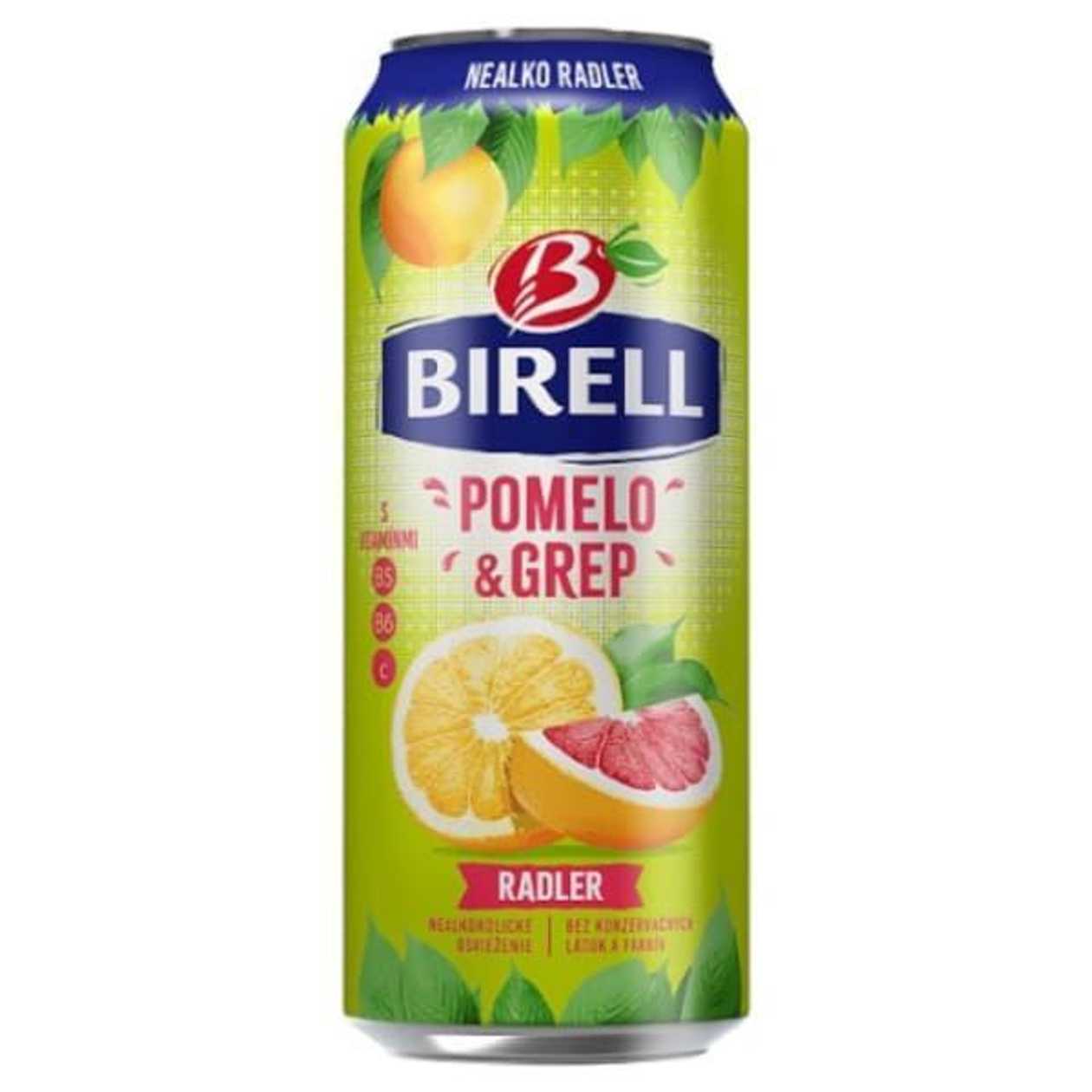 Birell Pomelo-grep (nealko), čapované 0,5l