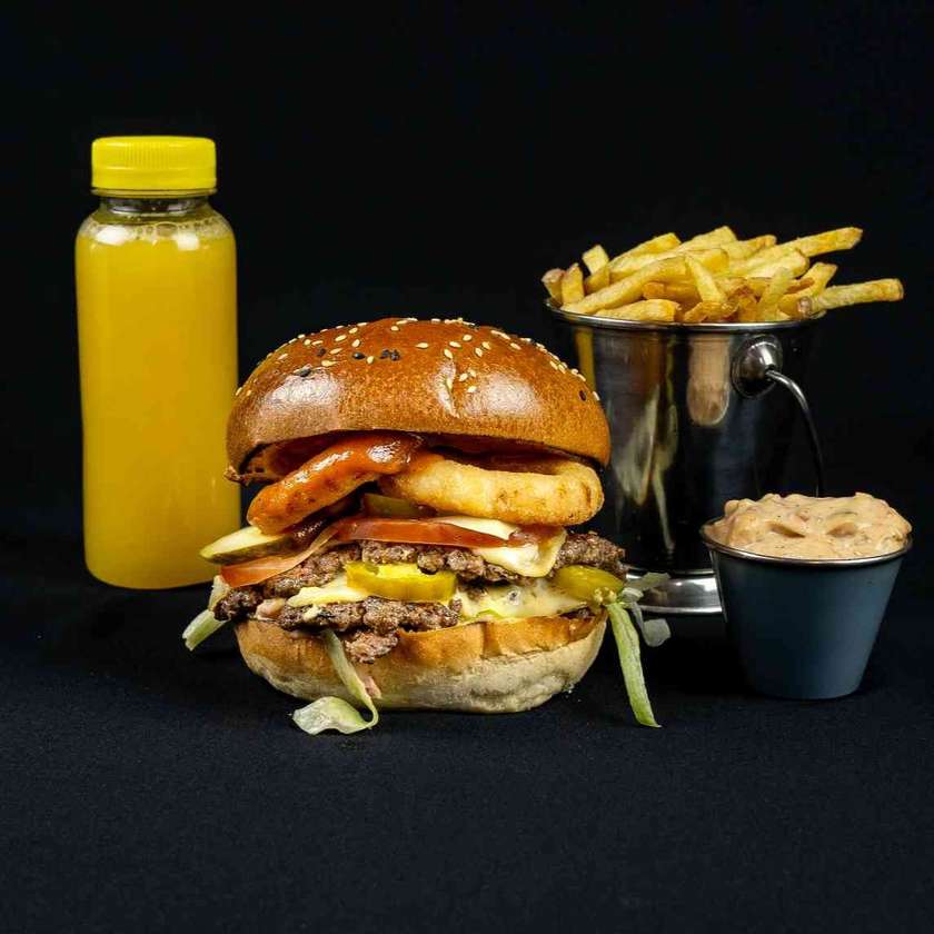 Combo Rocket Man Burger