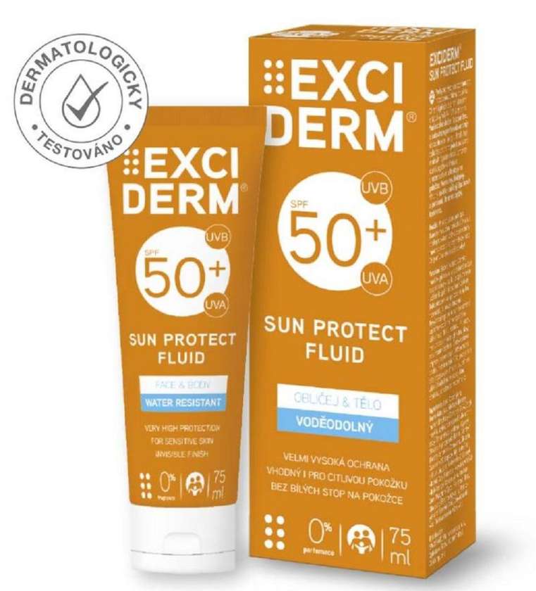 EXCIDERM SUN PROTECT FLUID SPF 50+ 75ML