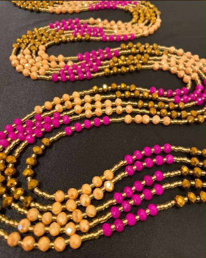 Elegant Handmade Waist Beads