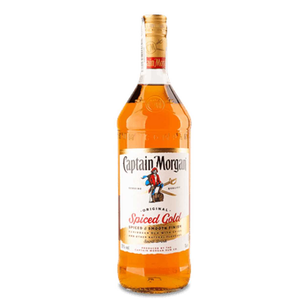 Напій на основі рому Captain Morgan Spiced Gold (1л)