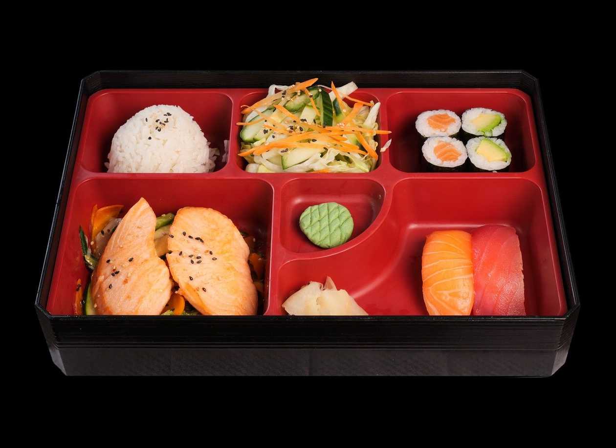 Sake Teriyki Bento