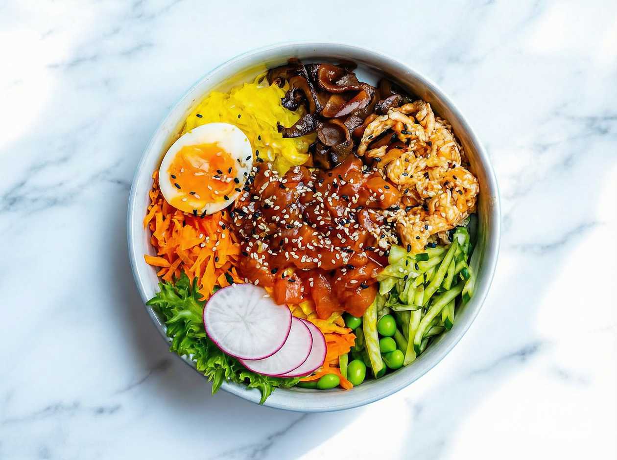 Teriyaki lõhe bowl