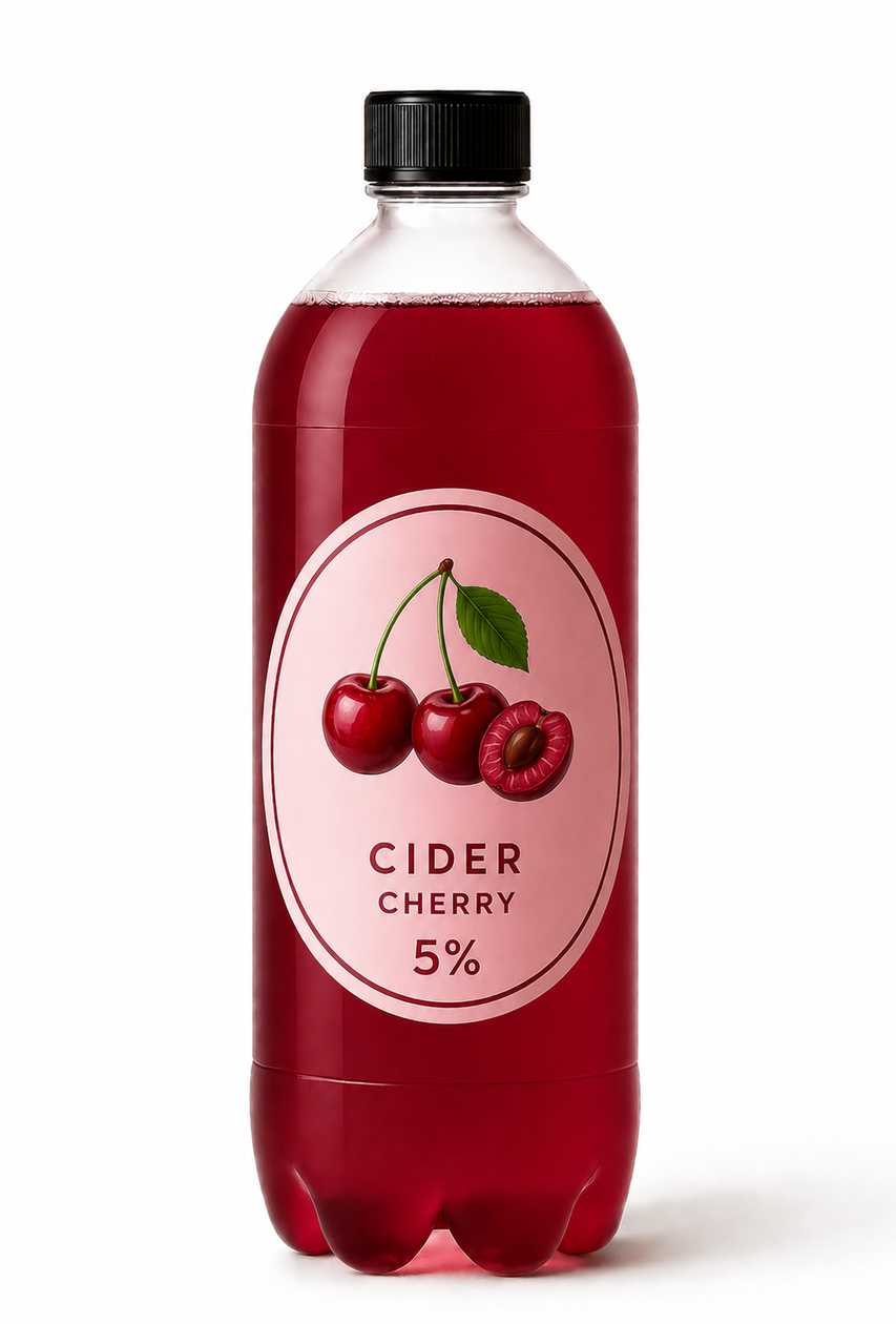 1L. Cider CHERRY 5% Vol.