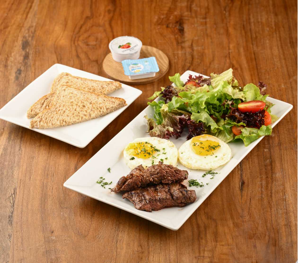 Steak and Egg