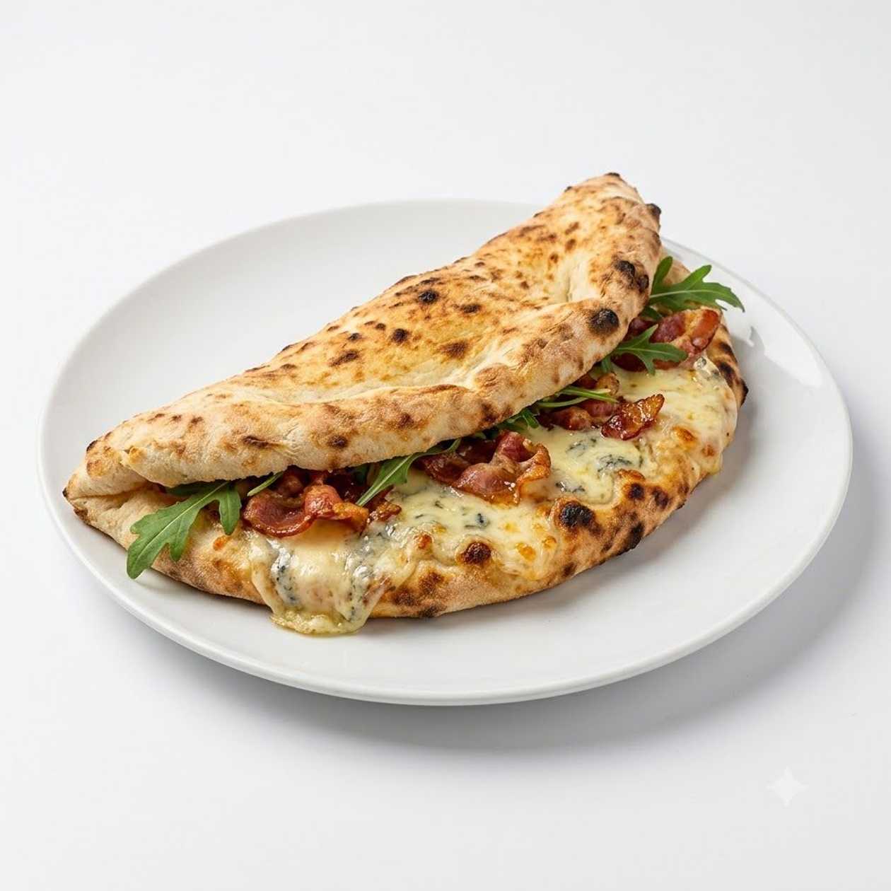 Gorgonzola, pancetta panuozzo