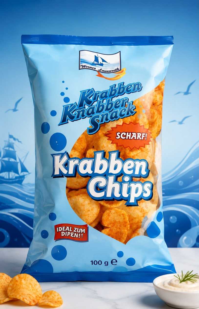 SCHARF PRAWN CHIPS 100G