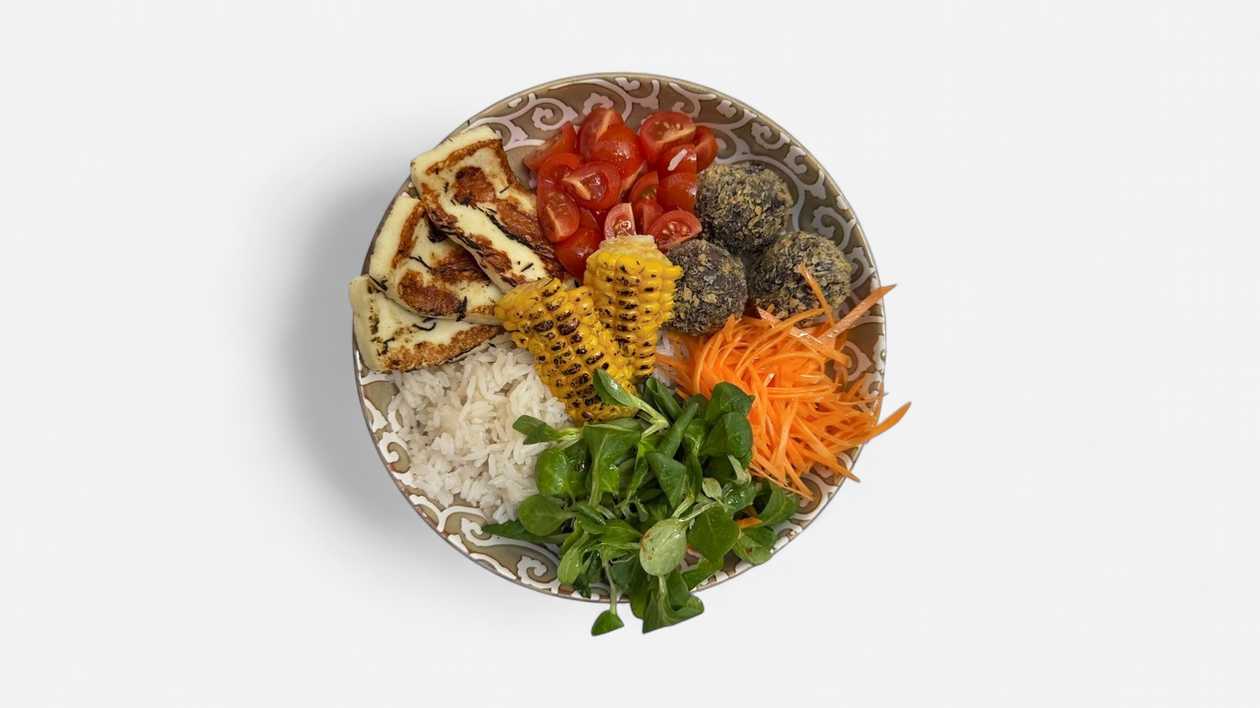 450g Halloumi Bowl