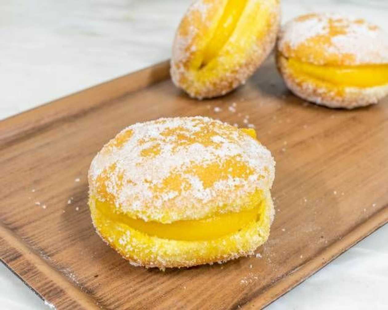 Egg Custard Berliner