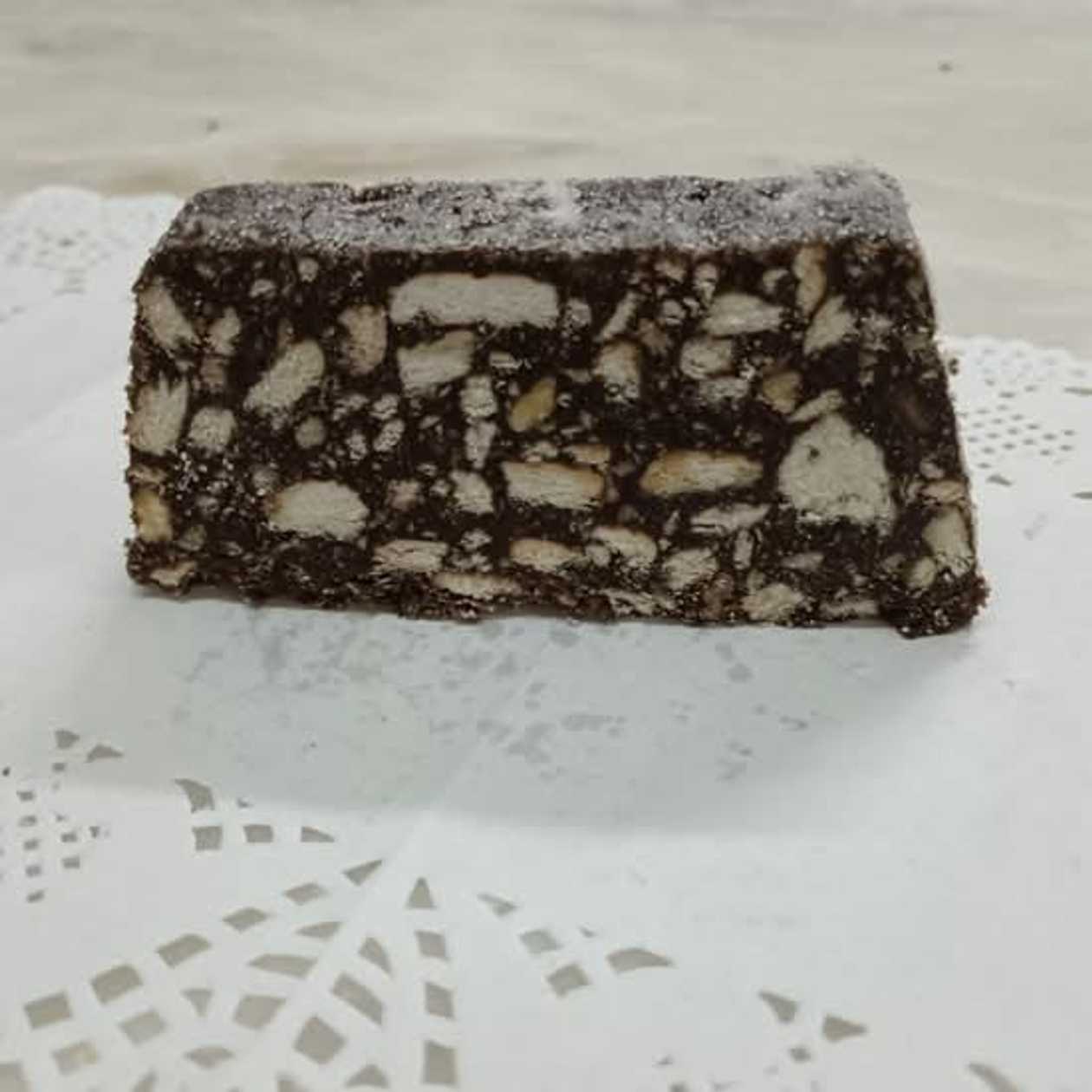 Chocolate Salami Slice