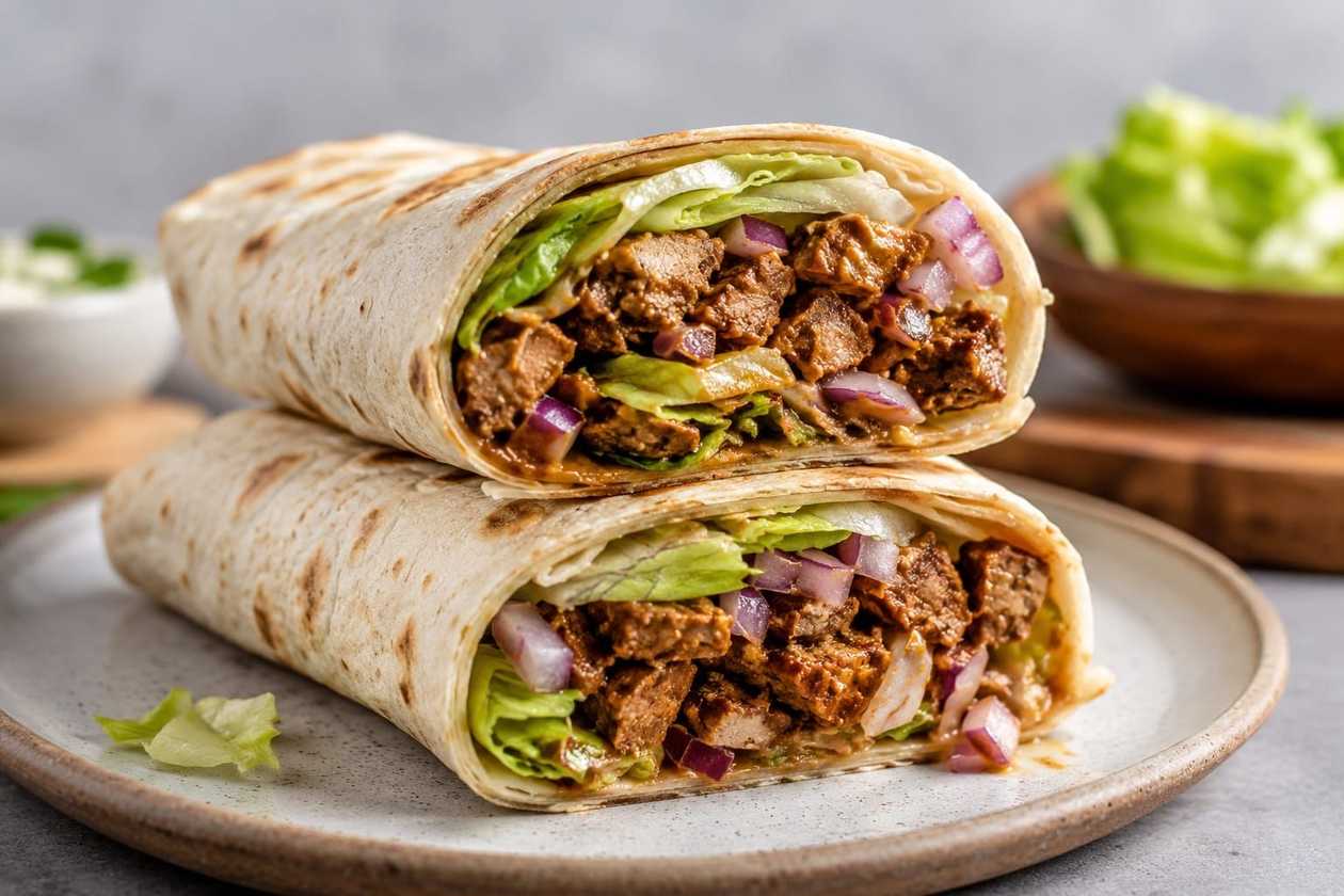 Burrito vegan + Baton energizant