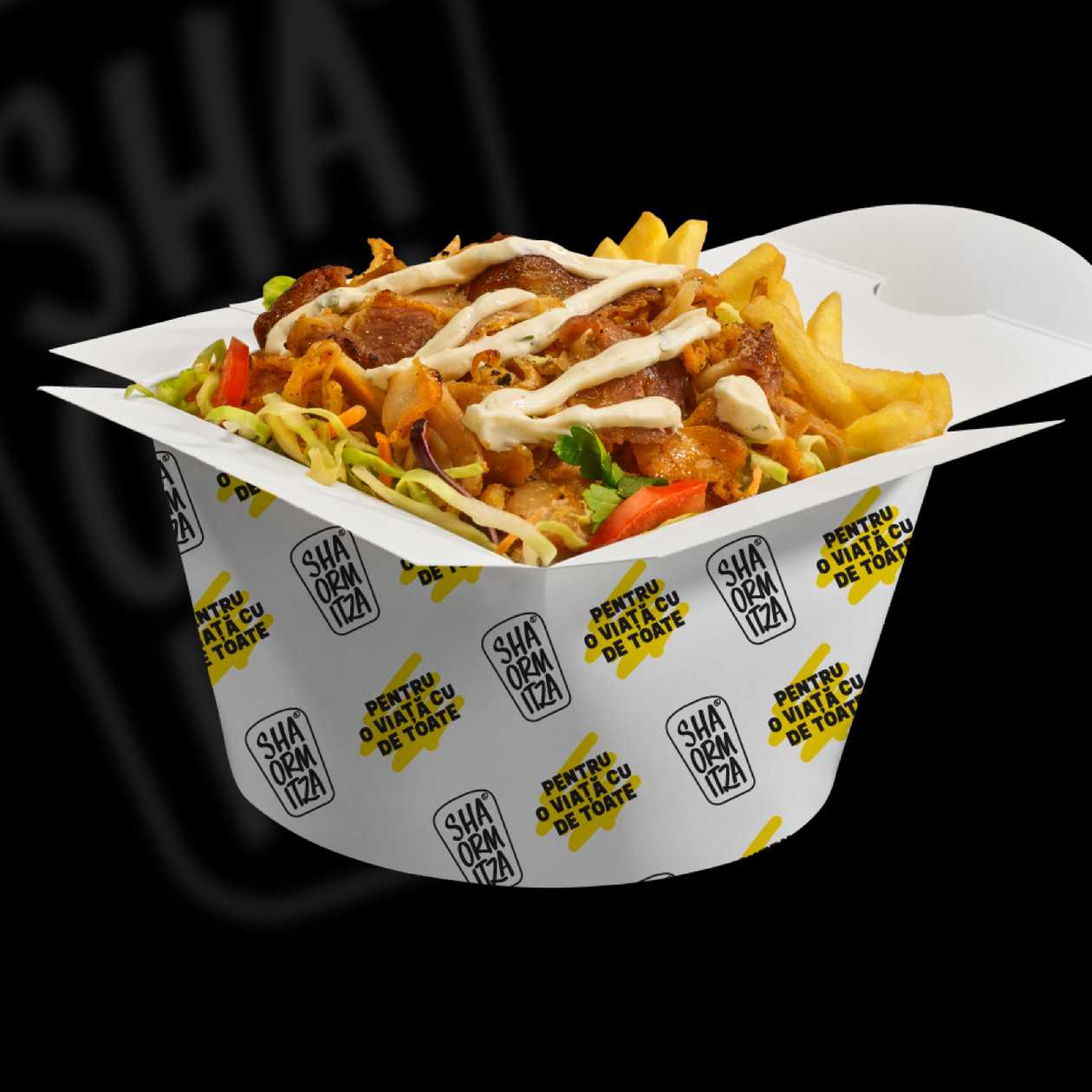 Shaorma box mix pui si vita