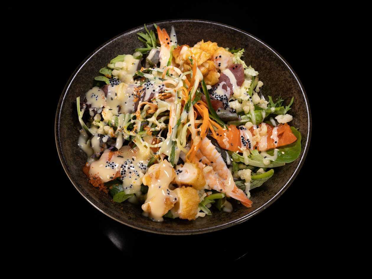 JS3. Sashimi Fusion Salad