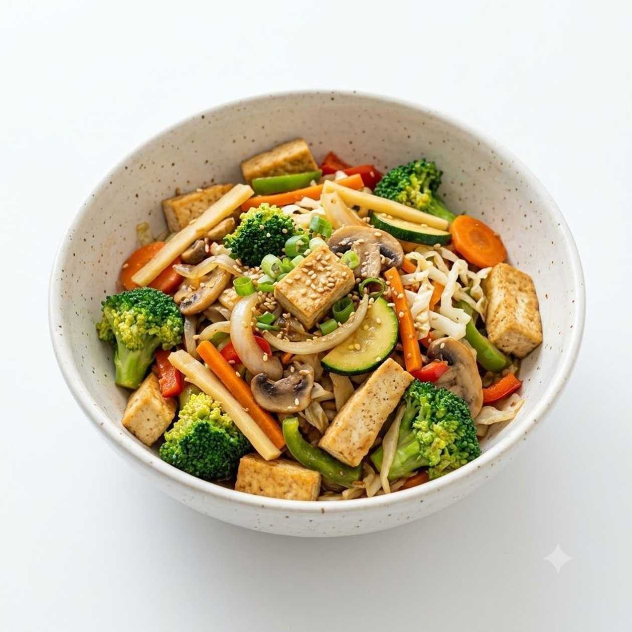 TOFU SO ZELENINOU