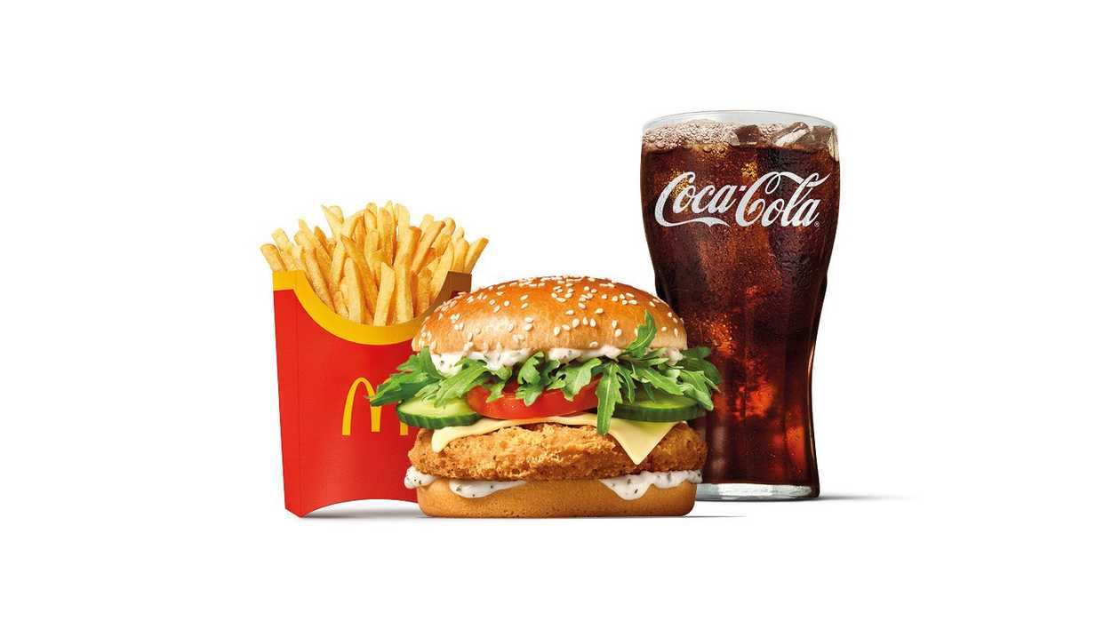 McChicken Caesar velké McMenu