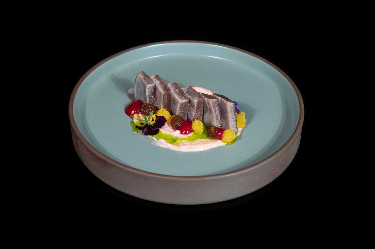 JS4. Smoked Bluefin Tuna Tataki
