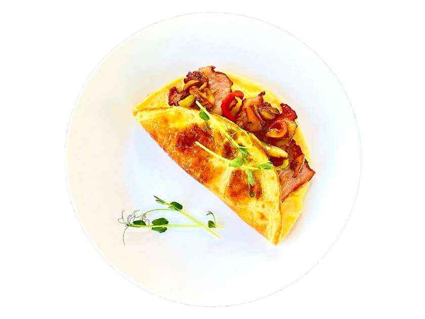 Omelet with Bacon