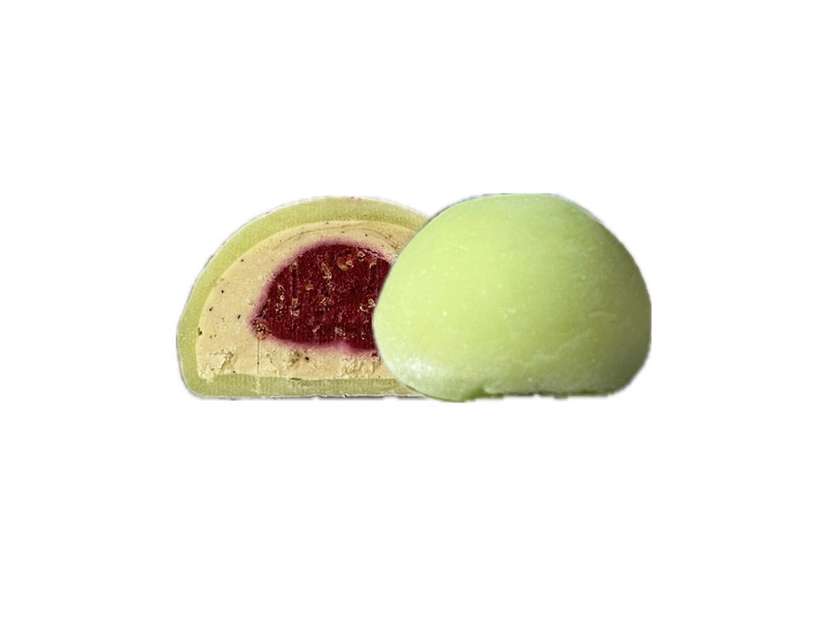 PISTACHIO-RASPBERRY VARENYKY