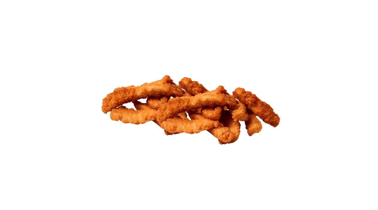 Spicy chicken fillet snacks 10pcs.