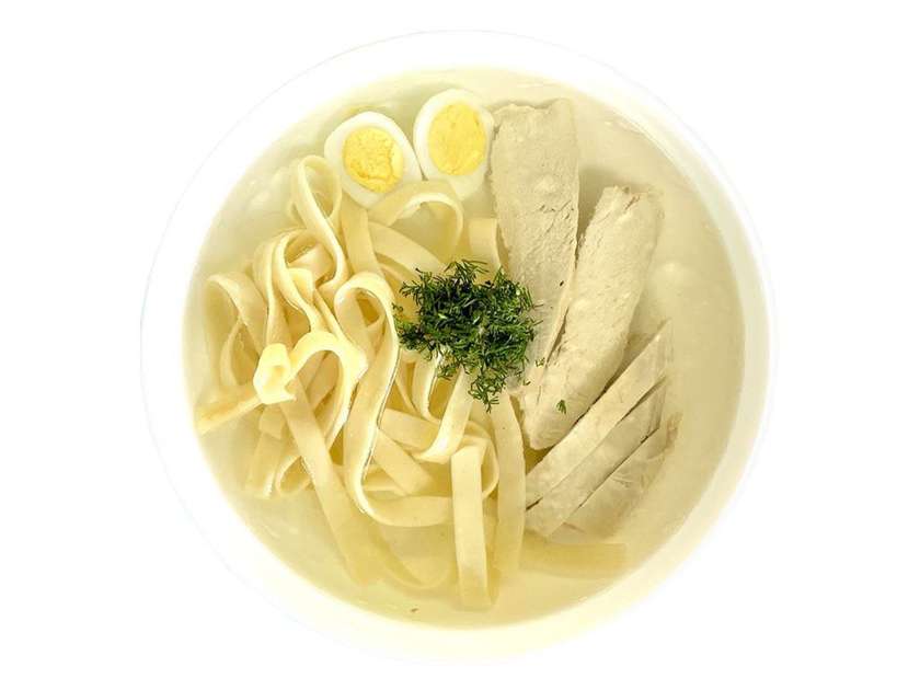 Homemade chicken broth