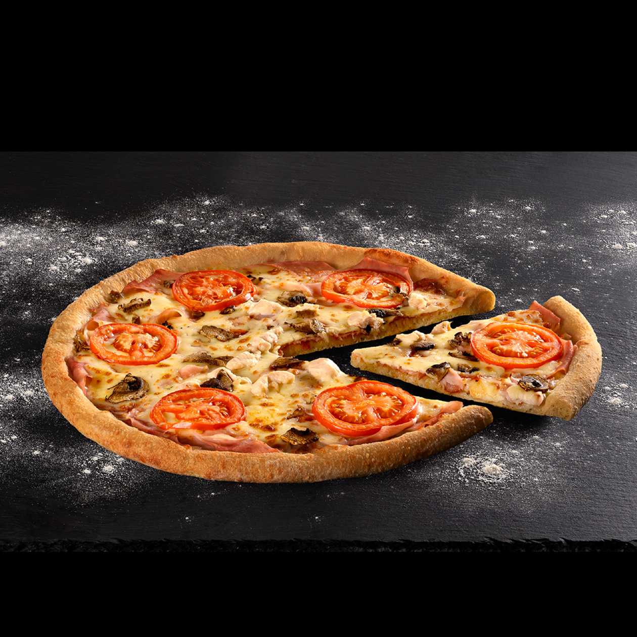 Felie pizza cu pui