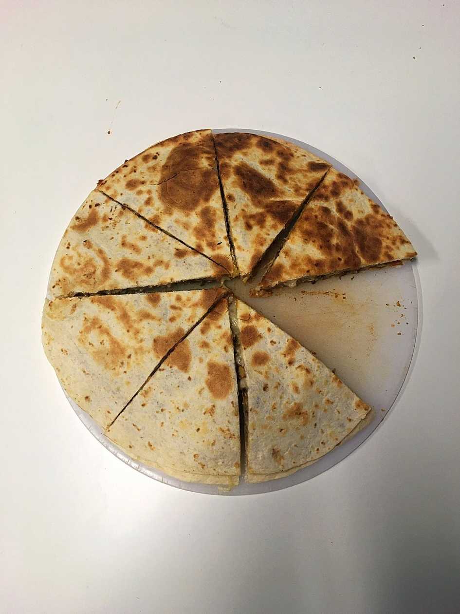 Vepřová tortilla pizza
