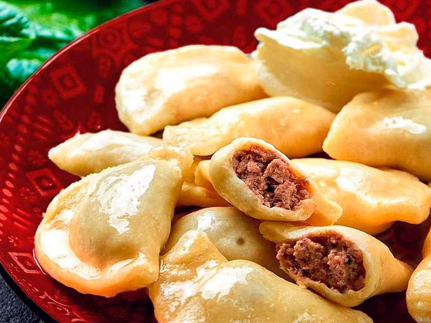 Varenyky with meat