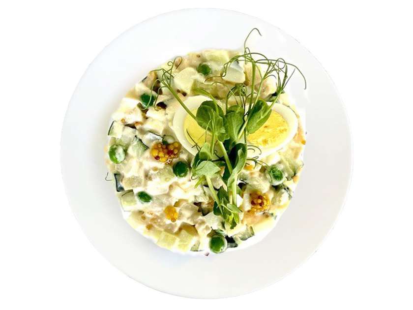 Chicken Olivier Salad