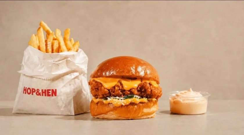Vegetarian Meltdown Burger Kombo
