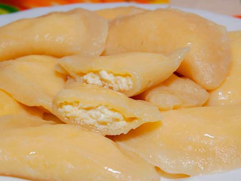 Varenyky with Sweet Cheese