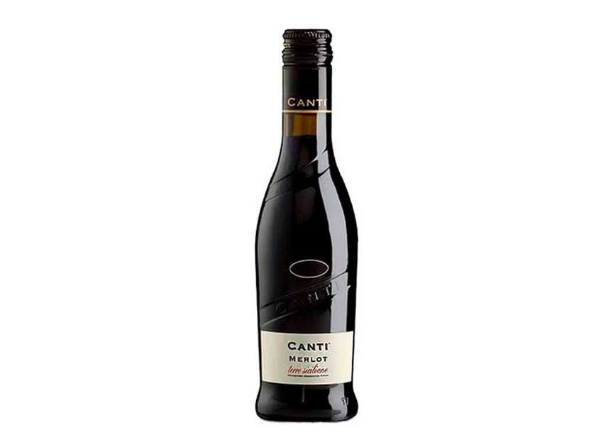 Merlot Terre Siciliane Dry Red Wine, Canti 0.250