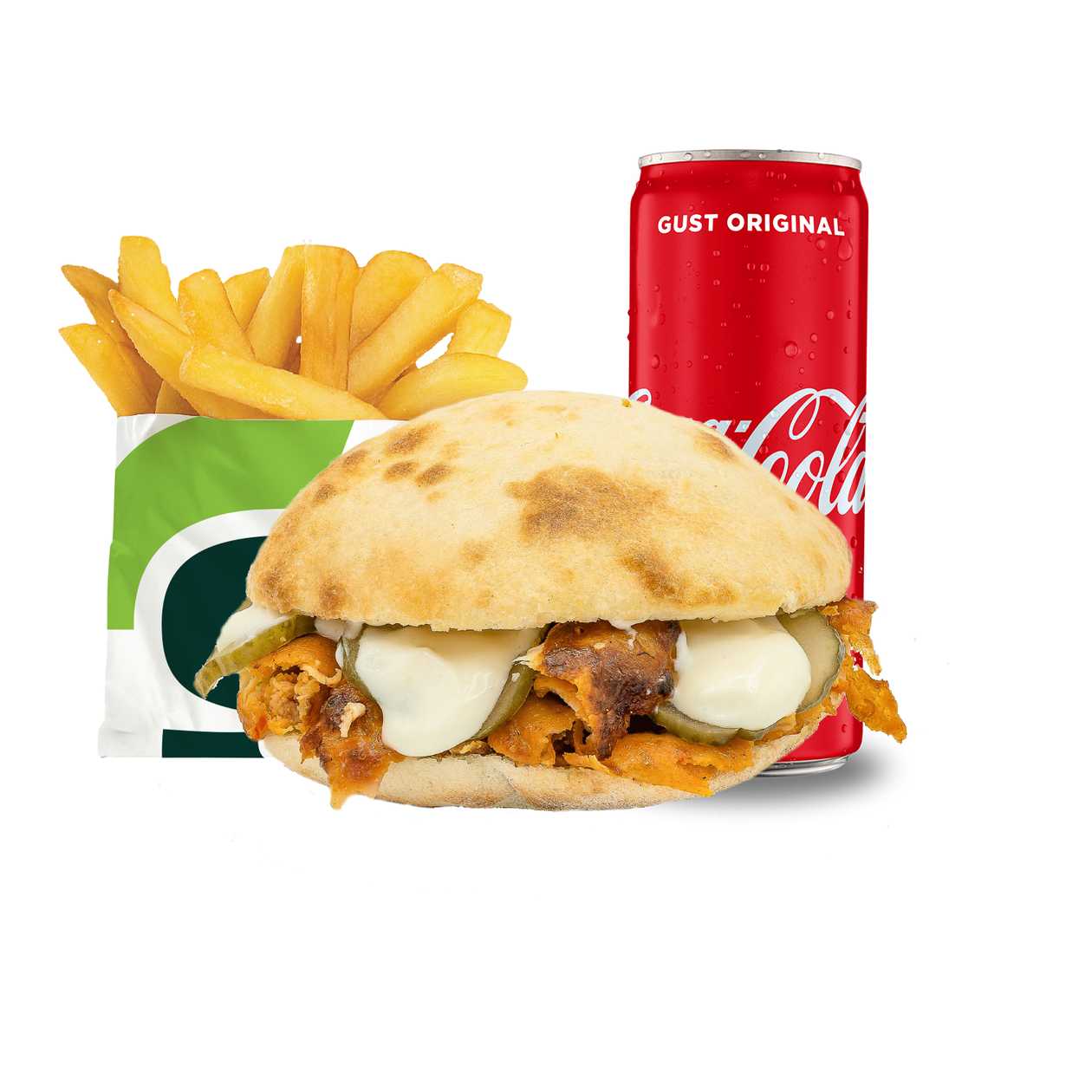 Apollo Chicken Burger Menu