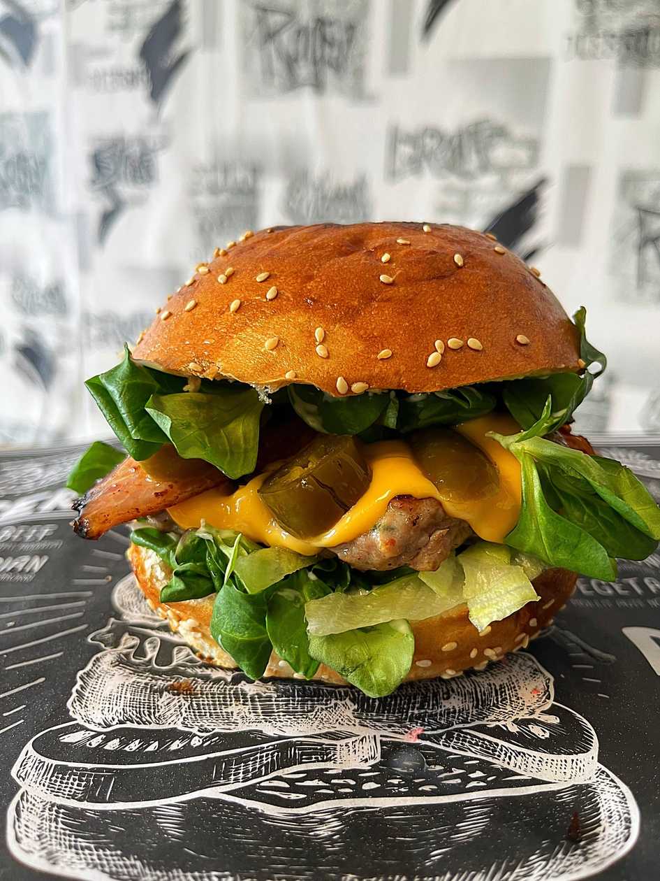 Jalapeño Cheese Burger 🌶