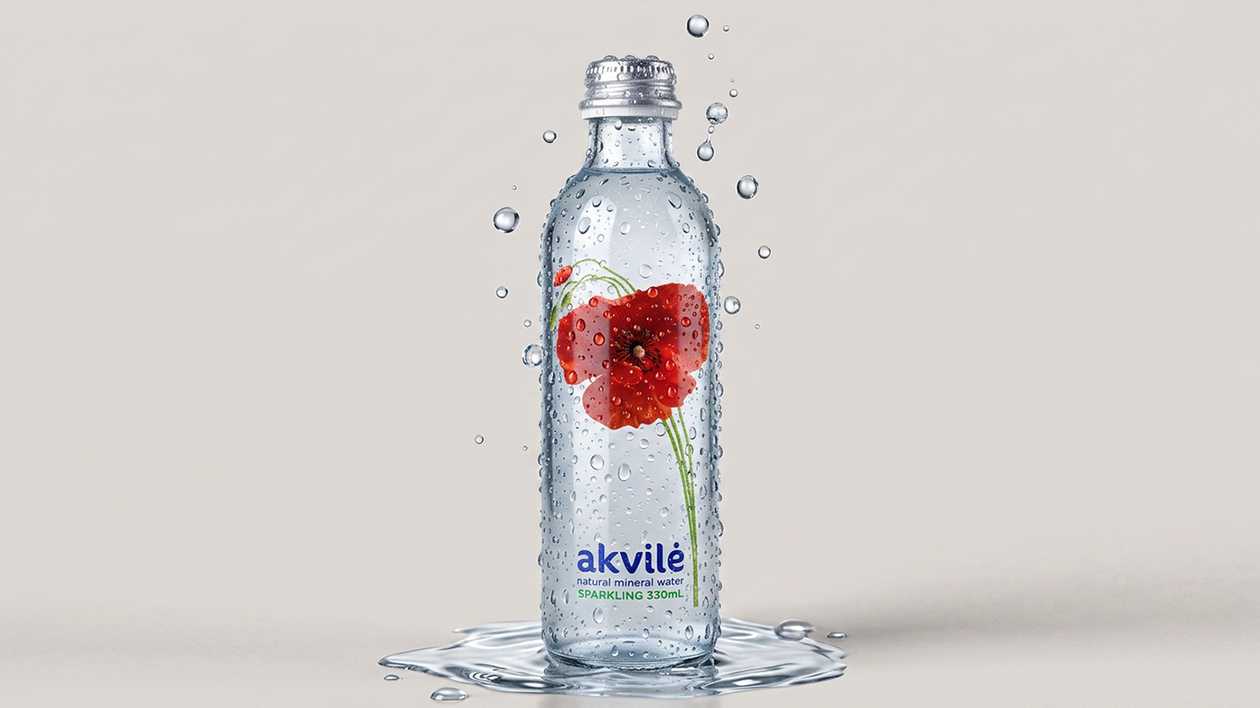 Carbonated mineral water 0,33 l