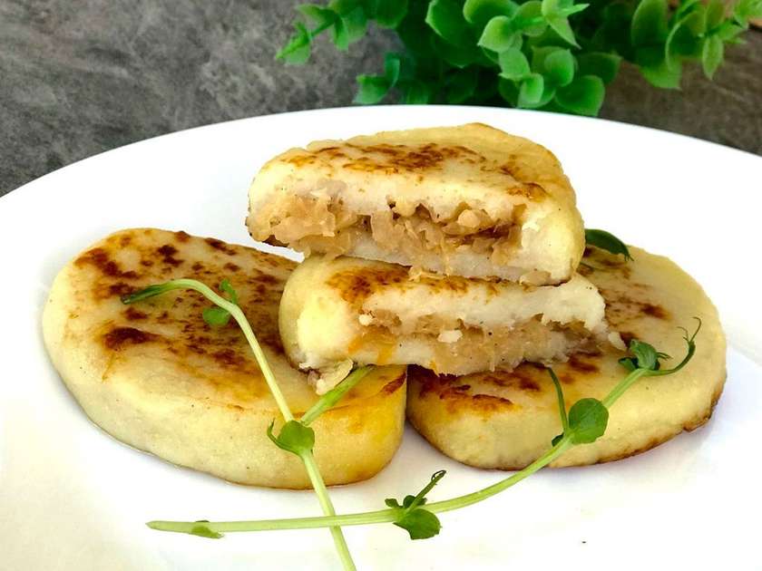 POTATO ZRAZY WITH CABBAGE
