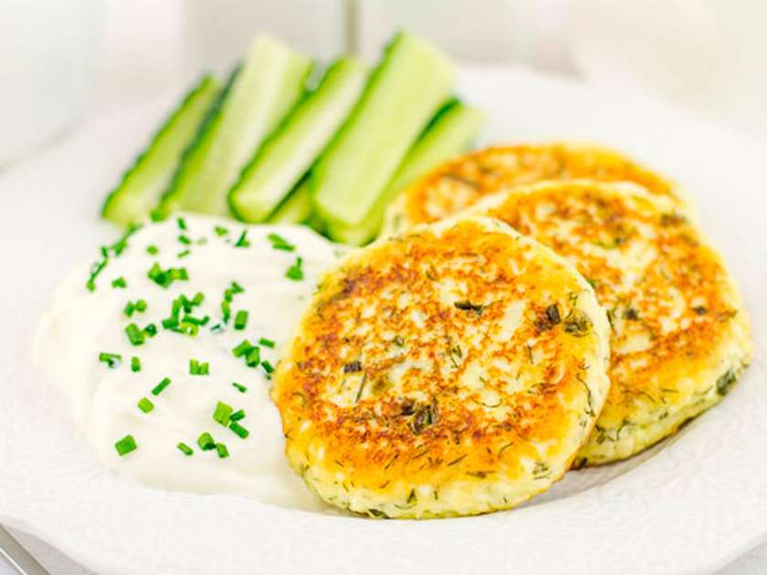 Savory Syrnyky with Herbs