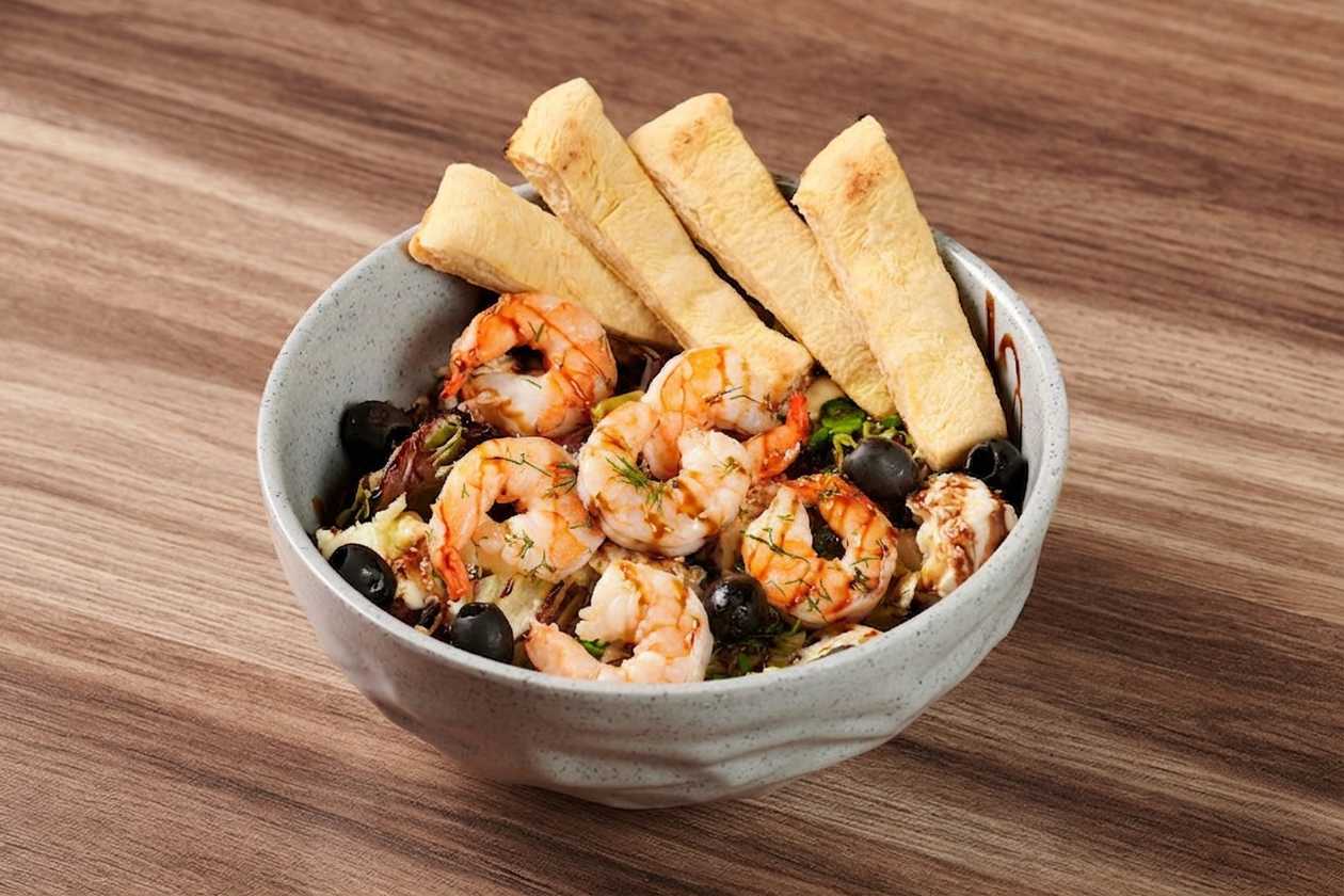 Shrimp and Olive Salad