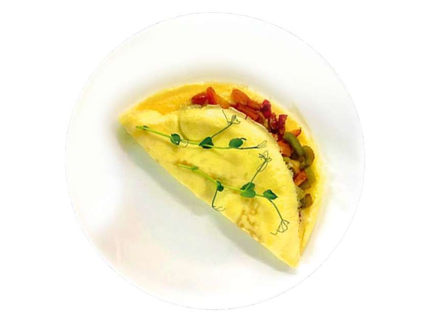 Vegetable Omelette