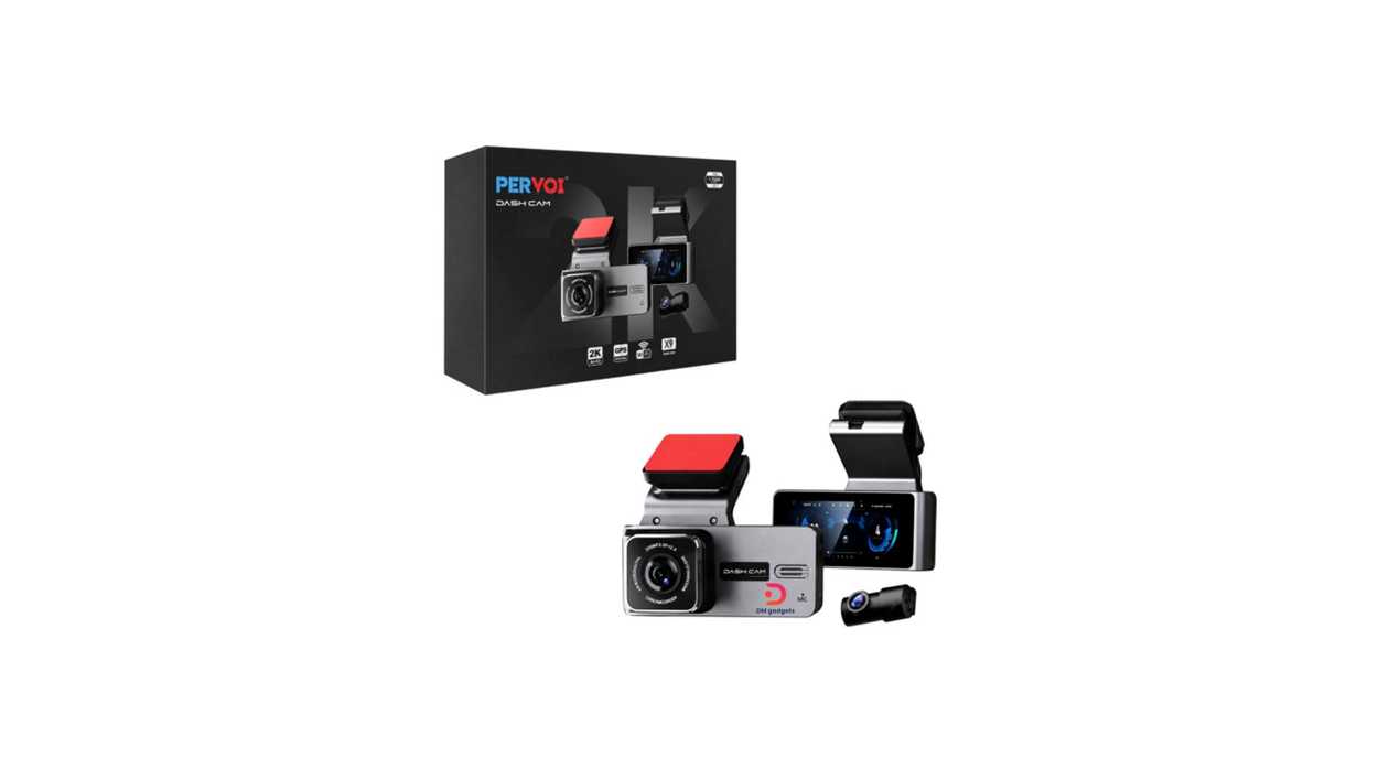#623C3#PerVoi®X9 2K Dash Cam with Wi-Fi /Night Vision/3.16″ color display