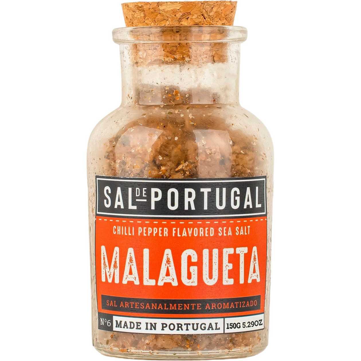 Sal de Portugal com Malagueta 150g
