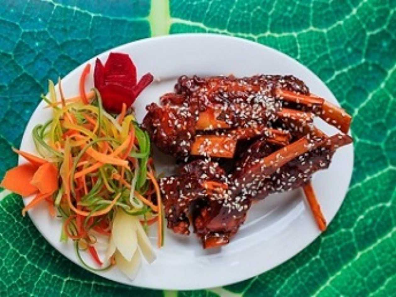 Honey Glazed Spare Ribs