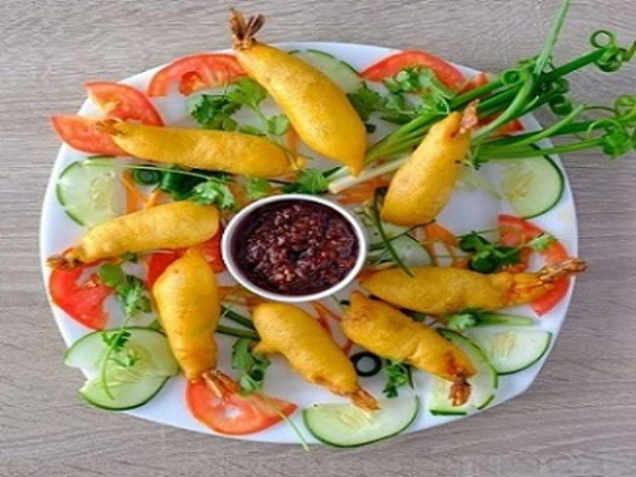 Golden Fried Shrimps