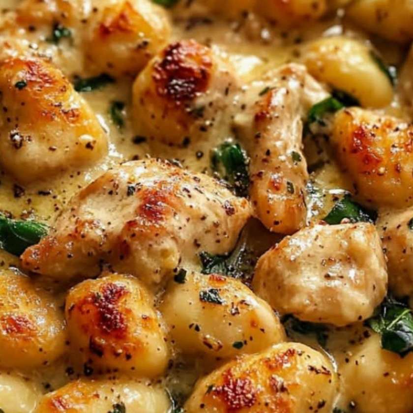 Gnocchi com Frango