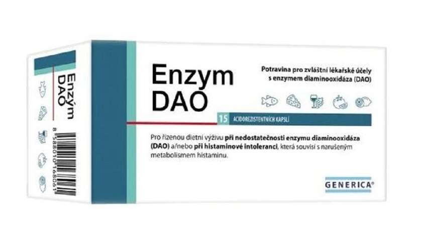 Enzyme DAO 15 Capsules Generica