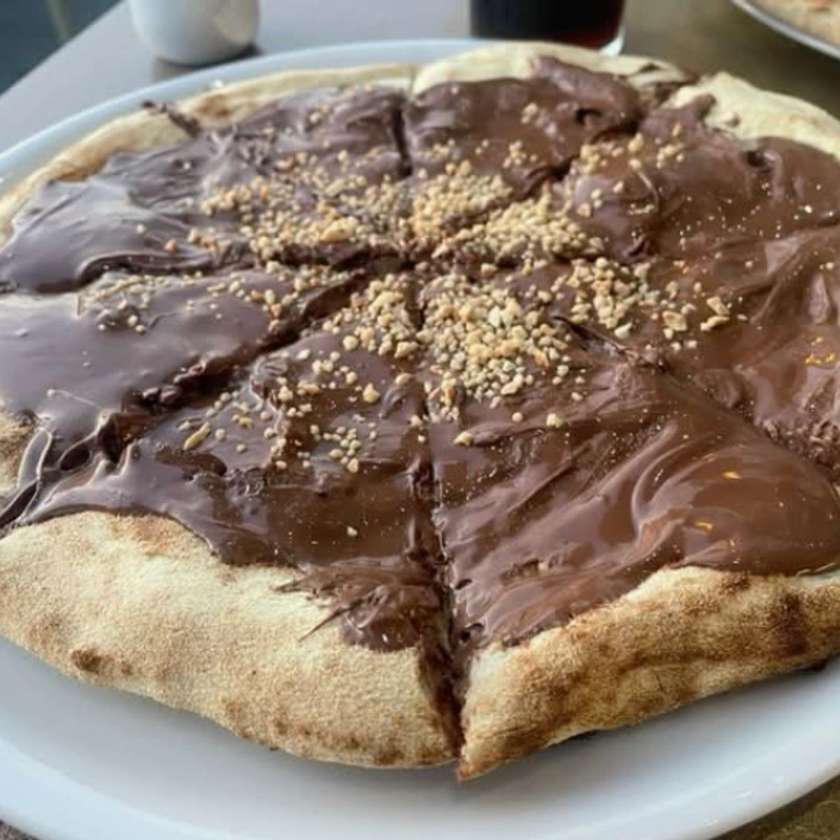 Pizza de Nutella