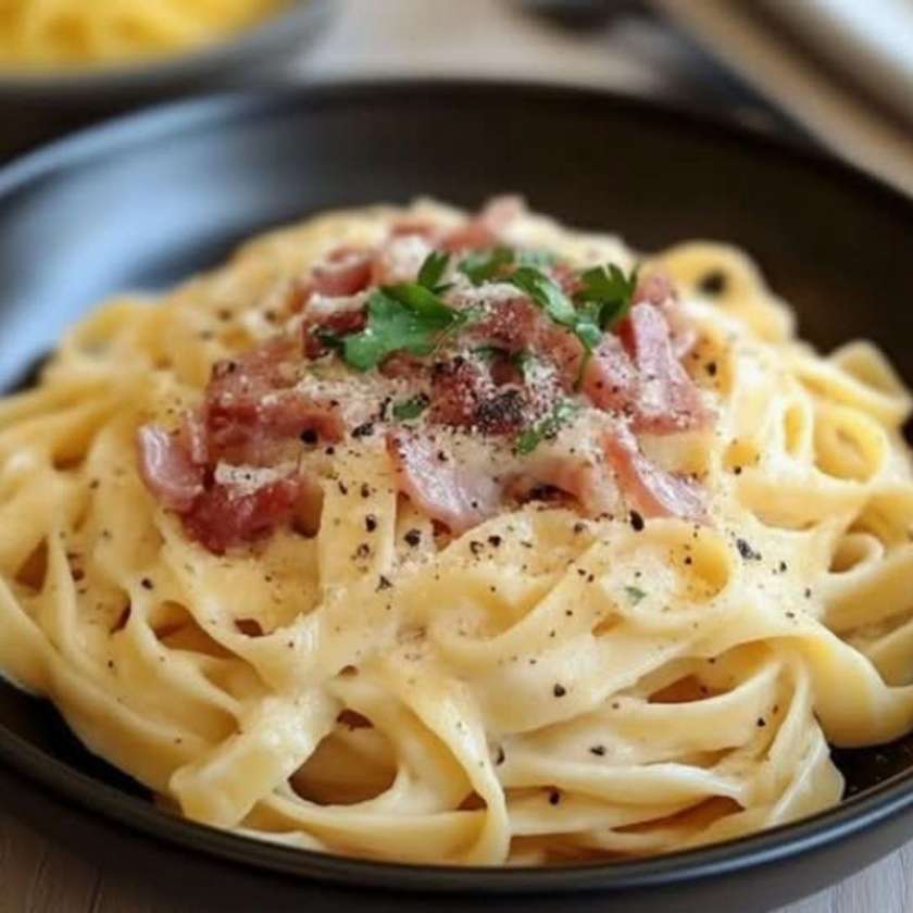 Tagliatelle com Carbonara
